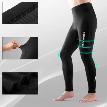 Дихаючі велосипедні штани Rockbros RK20044XL зі вставкою XXXXL - чорні