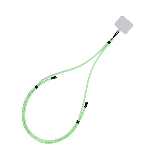 Univerzálna šnúrka na chytanie smartfónu 3mk EasyClip Green (čierna)