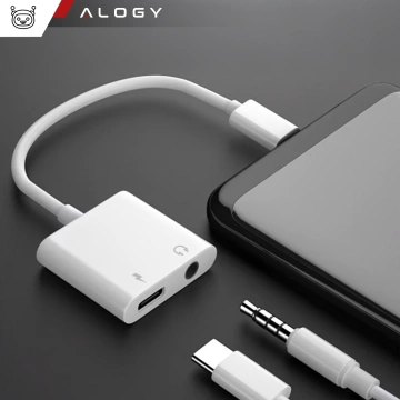 HUB splitter Alogy Adaptér pre počítačový notebook s USB-C na 3x USB-A 2.0 1x USB-A 3.0 sivý
