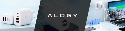 HUB splitter Alogy Adaptér pro počítačový notebook s USB-C na 3x USB-A 2.0 1x USB-A 3.0 šedý