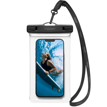 Univerzálne vodotesné puzdro pre 6,9 ​​Spigen A601 IPX8 Crystal Clear