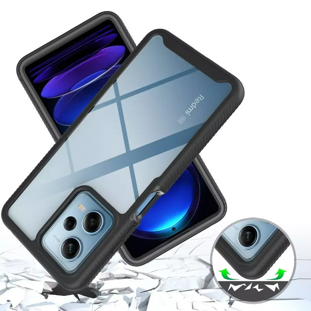 Захисний чохол для телефону Defense360 для Xiaomi Redmi Note 12 Pro 5G / POCO X5 Pro 5G чорний