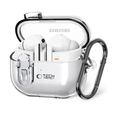 Ochranné puzdro Flexair pre Samsung Galaxy Buds 3 / 3 Pro Clear