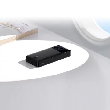 Powerbanka s rychlým nabíjením Baseus Bipow 10000mAh 20W bílá (Overseas Edition) USB-A - Micro USB kabel 0,25m bílý (PPBD050502)
