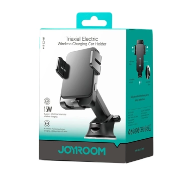 Тримач для бездротового зарядного пристрою Joyroom JR-ZS219 15 Вт Qi Electric, чорний