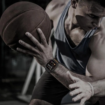 Pasek Tech-Protect Nylon Clasp Apple Watch 44–49 mm Czarny