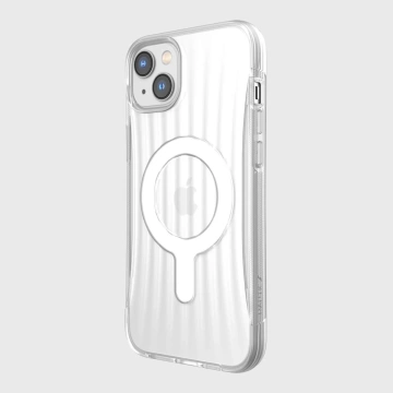 Raptic Clutch Built Case for iPhone 14 Plus with MagSafe transparent back cover
