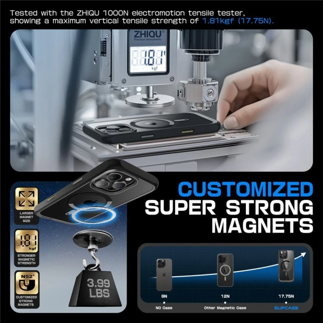 Etui Supcase UB Mag MagSafe for iPhone 16 Pro Black