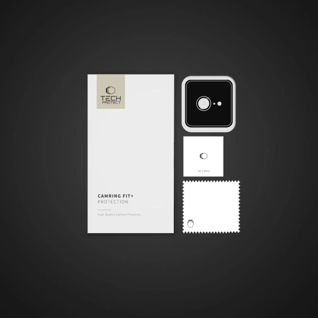 Kryt kamery pre iPhone 16e Tech-Protect CamRing Fit Clear