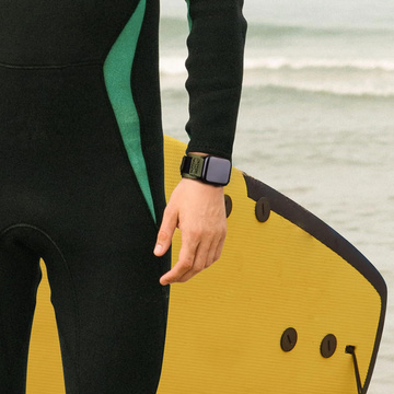 Nylonový pásek pro Apple Watch 2/3/4/5/6/7/8/9/SE/Ultra 42/44/45/49 mm Nylonový pásek Sport zelený