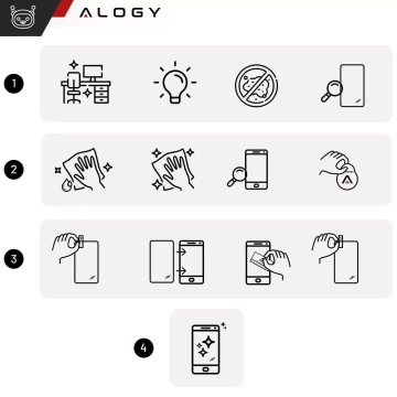 Загартоване скло Alogy 9H на екран для iPad Air 4 2020 / Air 5 2022 / iPad Pro 11 2018/2020/2021