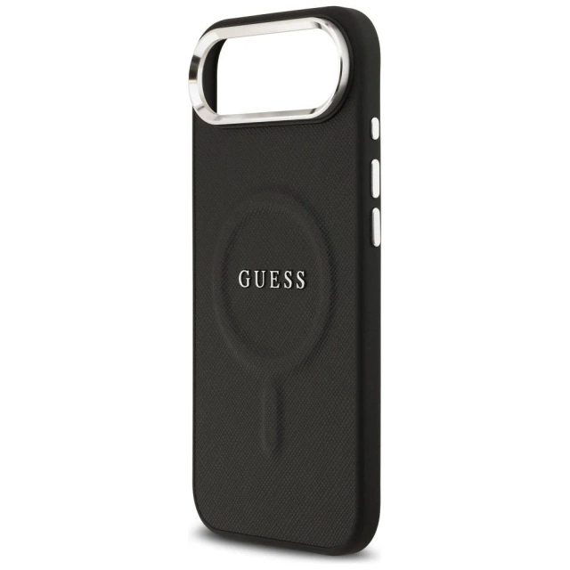 Etui Guess Classic Logo MagSafe na iPhone 17 Air - Czarny