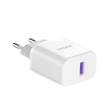 Ładowarka Dudao A20EU 18W USB-A Quick Charge 3.0 Biała