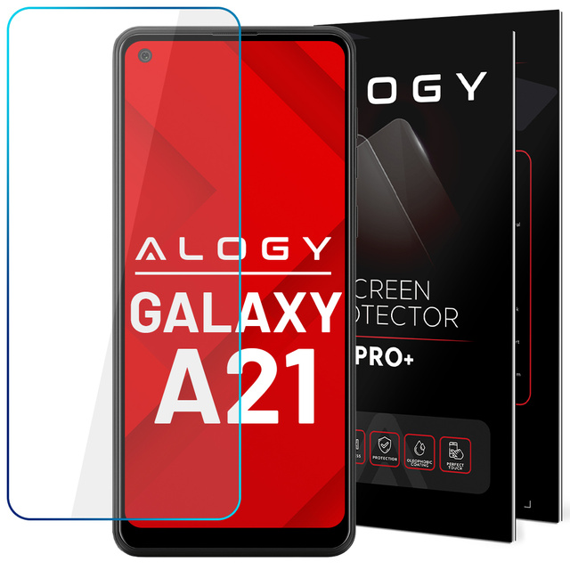 Alogy gehärtetes Glas für Bildschirm für Samsung Galaxy A21