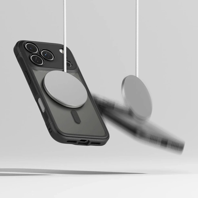 Etui do iPhone 17 Pro Ringke Fusion Bold Magnetic MagSafe Matte Black
