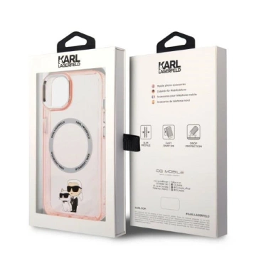 Etui Karl Lagerfeld KLHMP14SHNKCIP na iPhone 14 6,1" pevný obal Iconic Karl