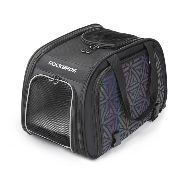 Rockbros 30140028001 Bike Bag Transport for Cats and Dogs - Black
