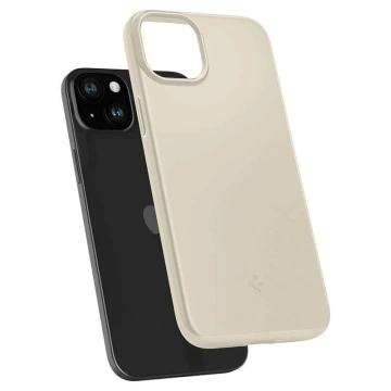 Pouzdro Spigen Thin Fit pro Apple iPhone 15 Plus - béžové
