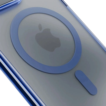 Obal na Apple iPhone 16 Plus 3mk Frosty MagCase Blue