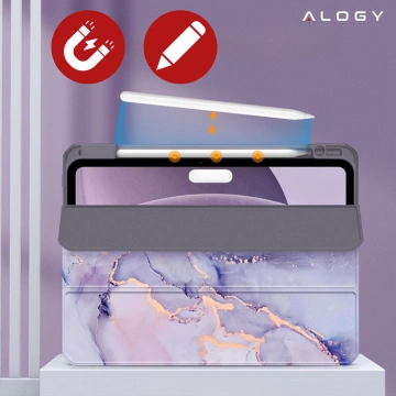HUB splitter Alogy Adaptér pre počítačový notebook s USB-C na 3x USB-A 2.0 1x USB-A 3.0 sivý