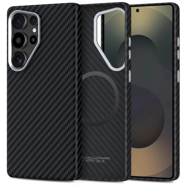 Pouzdro Tech-Protect Ion MagSafe pro Samsung Galaxy S25 Ultra, černé