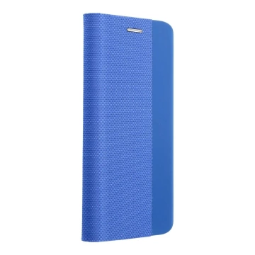 SENSITIVE Book Case für Samsung S25 Edge, blau, TV-Ständer