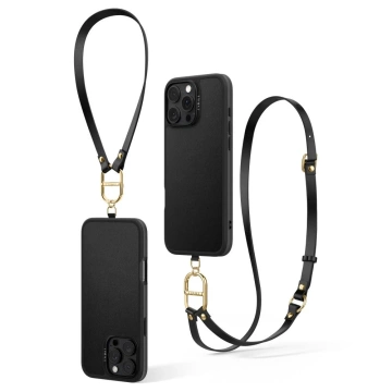 Spigen Cyrill Kajuk Classic Charm Mag Magsafe iPhone 16 Pro Hülle Schwarz