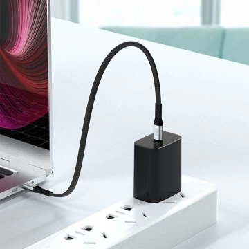 Dudao L10C kabel USB Typ C - USB Typ C PD100W černý (L10C)