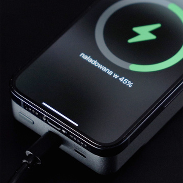 Powerbanka 10000 mAh MagSafe QI USB-C Lightning - 3mk MagSynergy