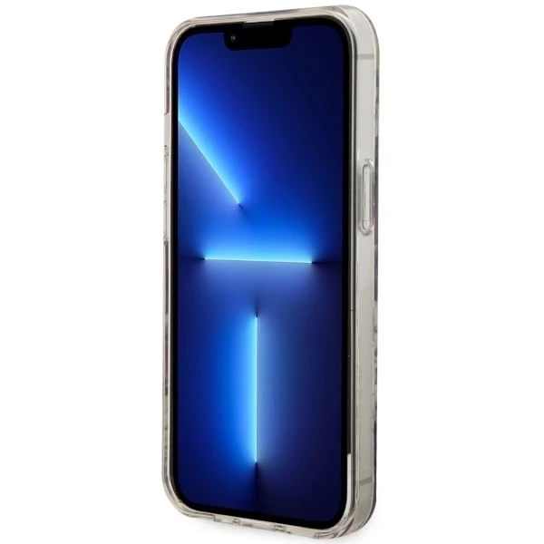 Etui Guess GUHMP14SHCFWSP do iPhone 14 6.1" hardcase Flower MagSafe