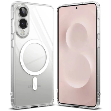 Etui do Samsung Galaxy S25 Edge Ringke Fusion Magnetic MagSafe Clear