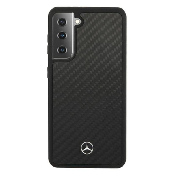 Etui Mercedes MEHCS21MRCABK o Samsung Galaxy S21 Plus G996 carbon hardcase Dynamic Line