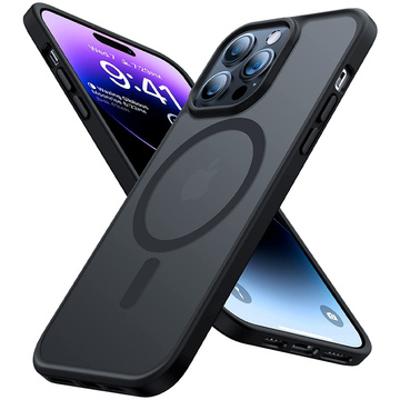 Захисний чохол Magmat MagSafe phone case для Apple iPhone 14 Pro Matte Black Glass