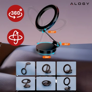 Розгалужувач HUB Alogy Adapter для ноутбука з USB-C на 3x USB-A 2.0 1x USB-A 3.0 сірий