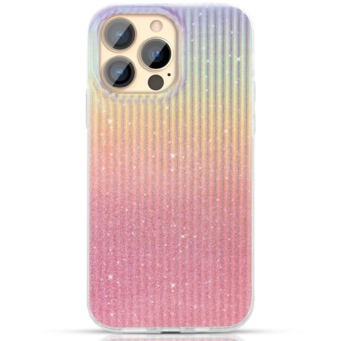 Kingxbar Travel Series Luxury Elegant Case для iPhone 13 Pro Orange (Sunset)