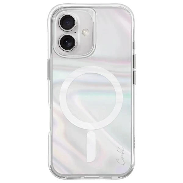 Etui do iPhone 16 UNIQ Coehl Savon MagSafe Transparentne