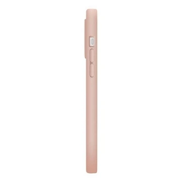 Pouzdro UNIQ Lino pro iPhone 14 Plus 6,7" růžová/blush pink