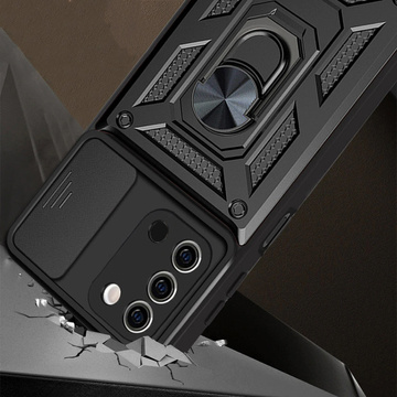 Alogy Camshield Stand Ring Case with Camera Cover для Samsung Galaxy A03s 164 мм чорний