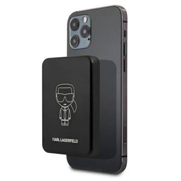 Karl Lagerfeld KLPBMSOIBK 3000mAh MagSafe inductive power bank