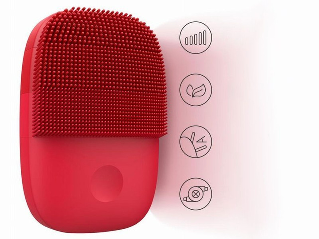 Xiaomi inFace Sonic V2 2020 IPX7 sonická kefka na tvár Red
