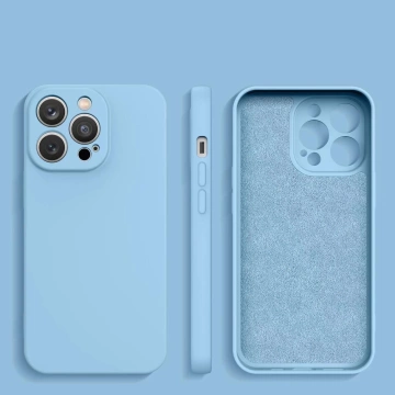 Silicone Case for Samsung Galaxy A54 5G silicone cover light blue