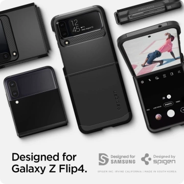Чохол Etui Spigen Tough Armor для Samsung Galaxy Z Flip 4 Black