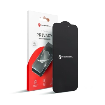 Tvrdené sklo pre iPhone 14 Pro Forcell Privacy Glass čierne 9H