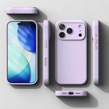 Etui do iPhone 17 Pro Ringke Silicone Magnetic MagSafe Fioletowe