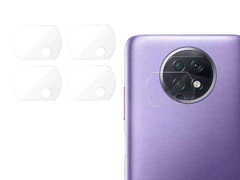 Glass x4 pre fotoaparát 3mk Lens Protection objektív pre Redmi Note 9T 5G