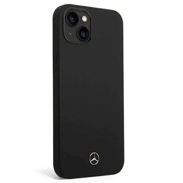 Etui Mercedes MEHMP14MSILBK na iPhone 14 Plus 6,7" pevné puzdro Silicone Line Magsafe