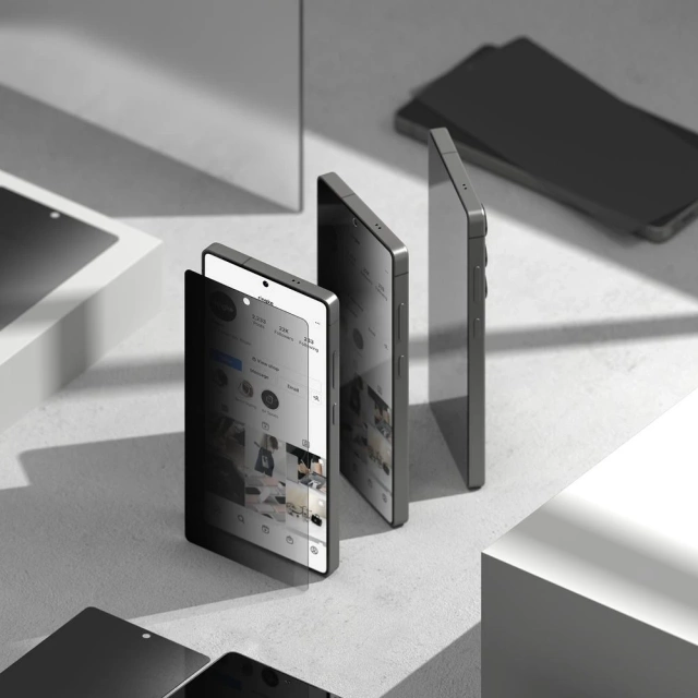 Sklo Ringke Easy Slide pro Samsung Galaxy S25 Ultra, 2 ks polarizačních filtrů