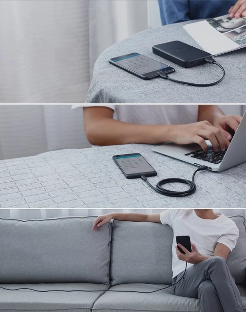 Кабель Ugreen USB - micro USB 2.4 A 480 Мбіт/с 1,5 м чорний (US289 60137)