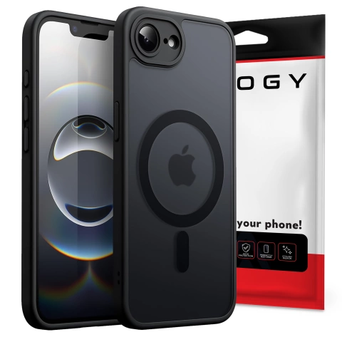 Puzdro pre Apple iPhone 16 Pro Max Alogy Anti-Shock Hybrid Case pre MagSafe Transparent