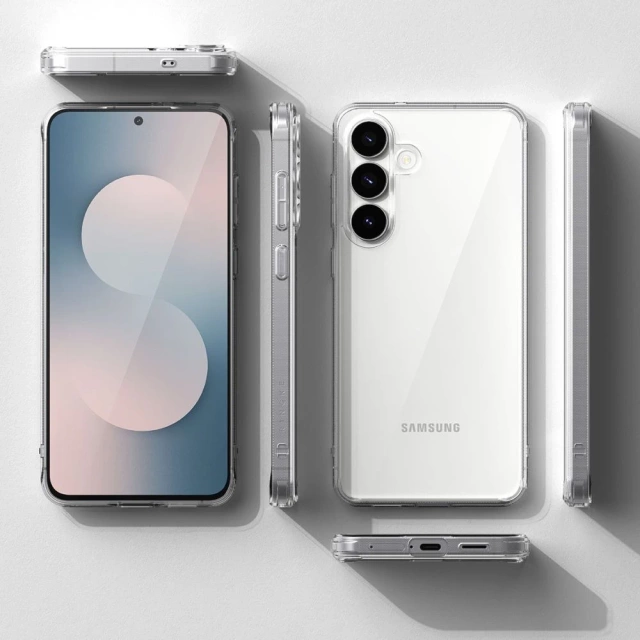 Etui Ochronne do Samsung Galaxy S25 FE Ringke Fusion Clear